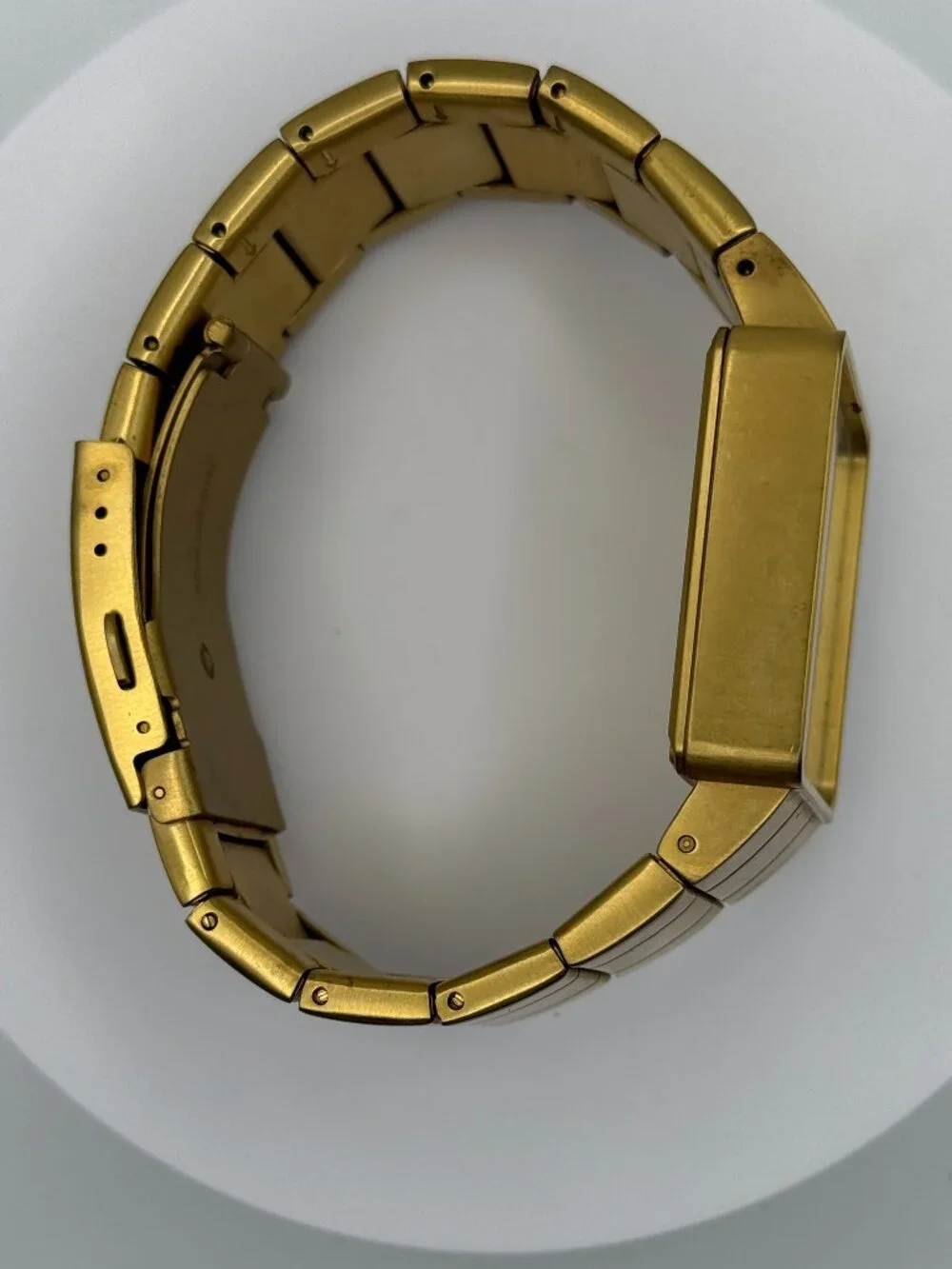Nixon The Quatro A013 Gold Checkerboard Watch Full Throttle 100M Discontinued